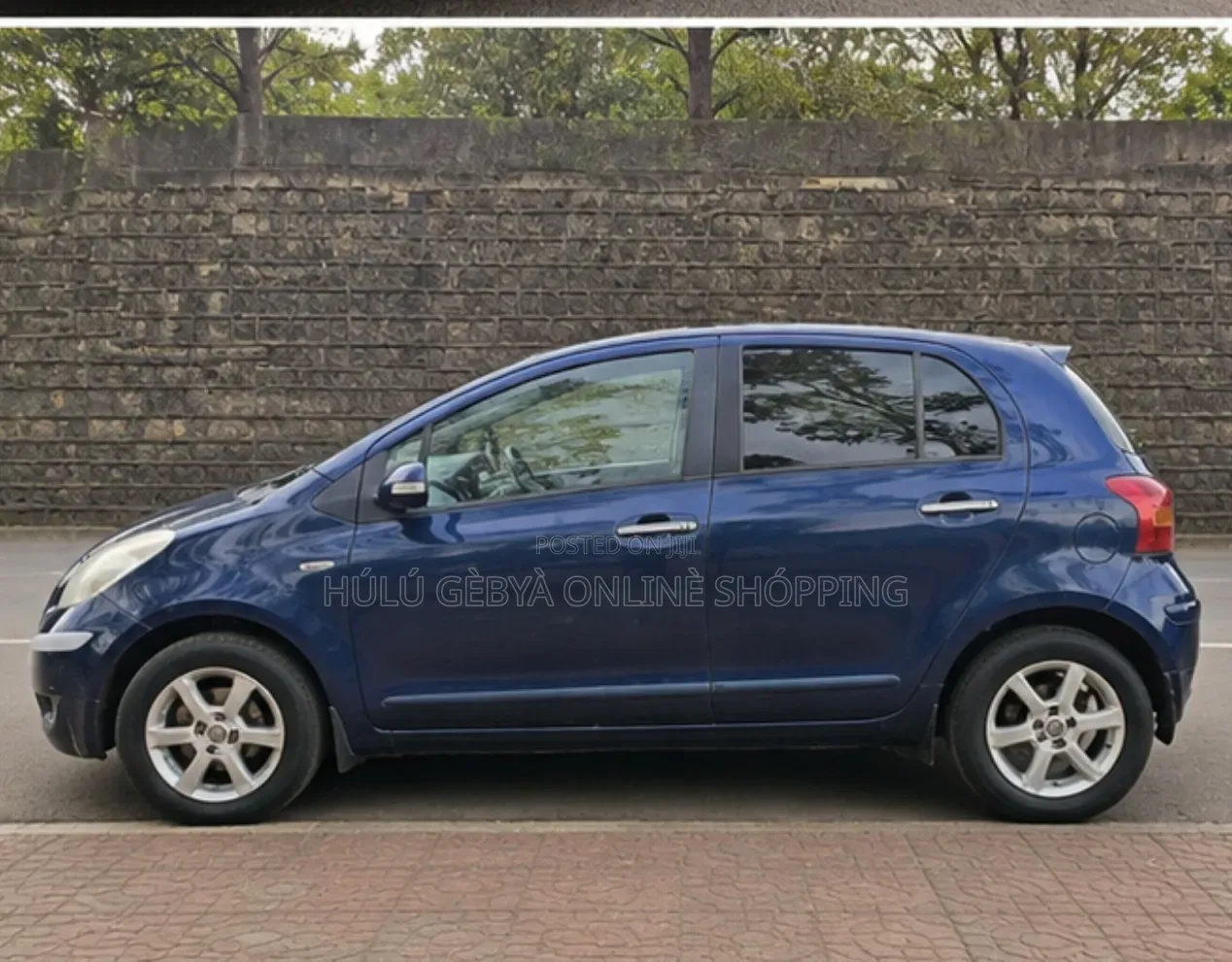 Toyota Yaris 2008 Blue