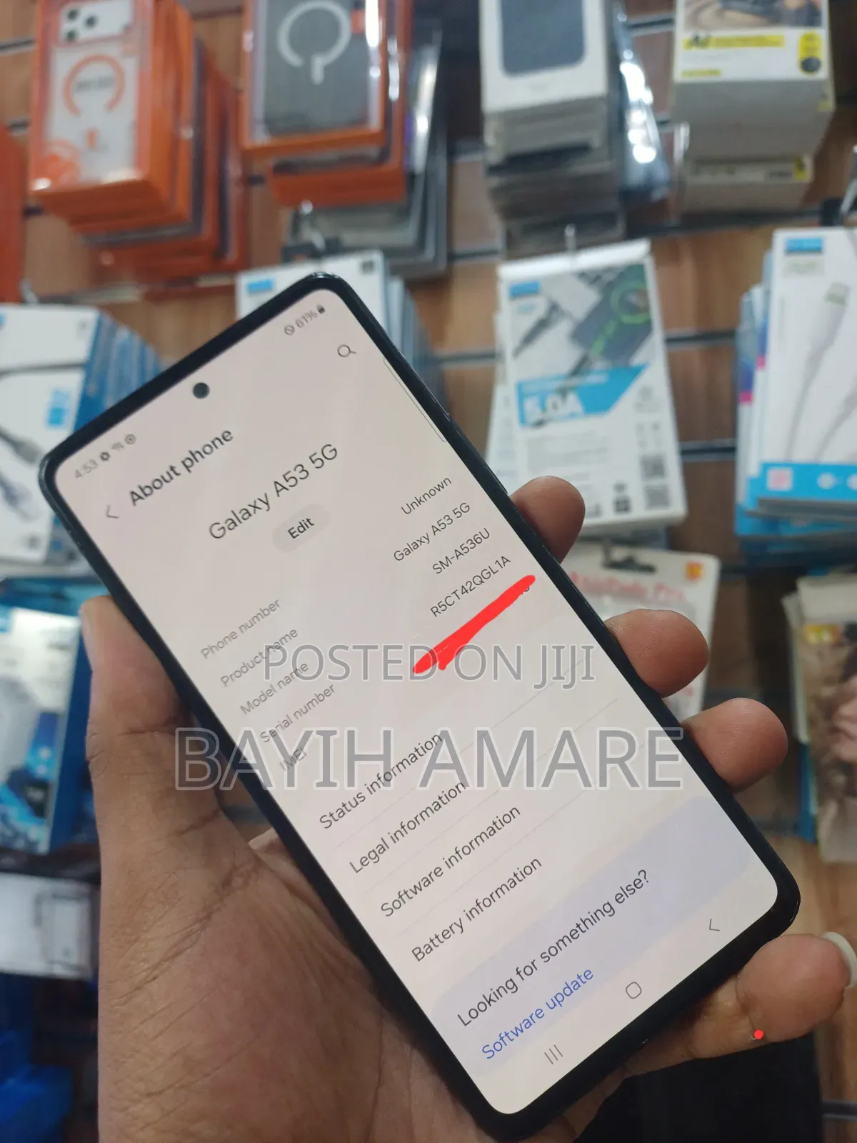 Samsung Galaxy A53 5G 128 GB Black