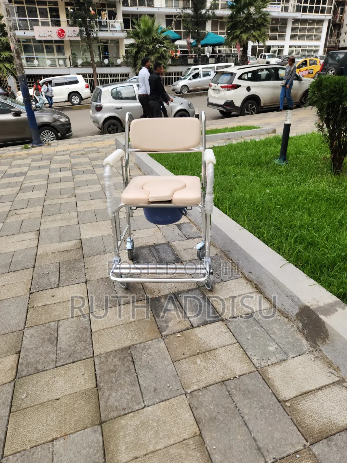 Elderly Disable Toilet Seat Wheelchair Price in Ethiopia Bedside