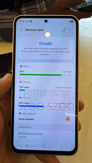 New Samsung Galaxy S23 FE 256 GB Green