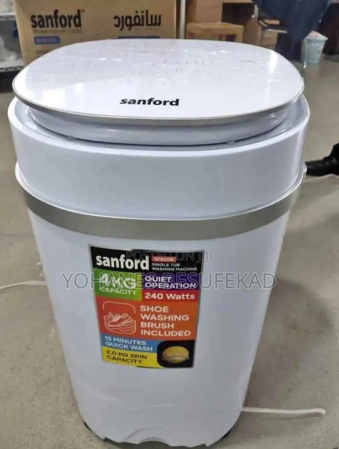Sanford Clothes Shoes Washing Machine 4kg