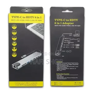 8 in 1 USB-C Convertor