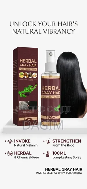 Herbal Gray Hair Essence Spray