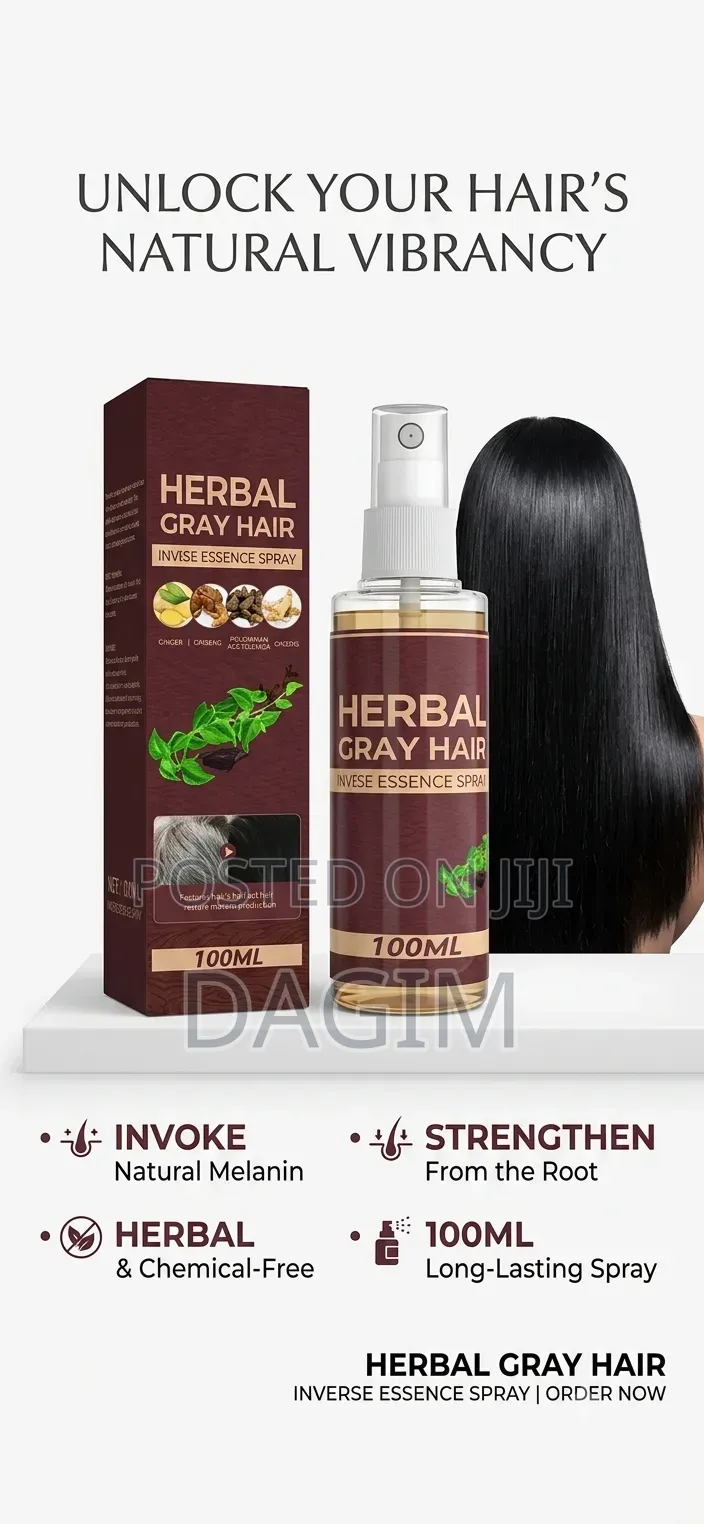 Herbal Gray Hair Essence Spray