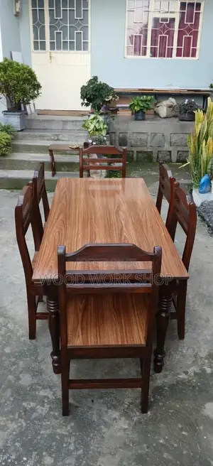 Solid Wood Dining Table Set