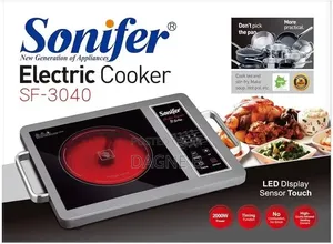 Touch Stove Sonifer SF-3039 Electric Hob ተች ስቶቭ