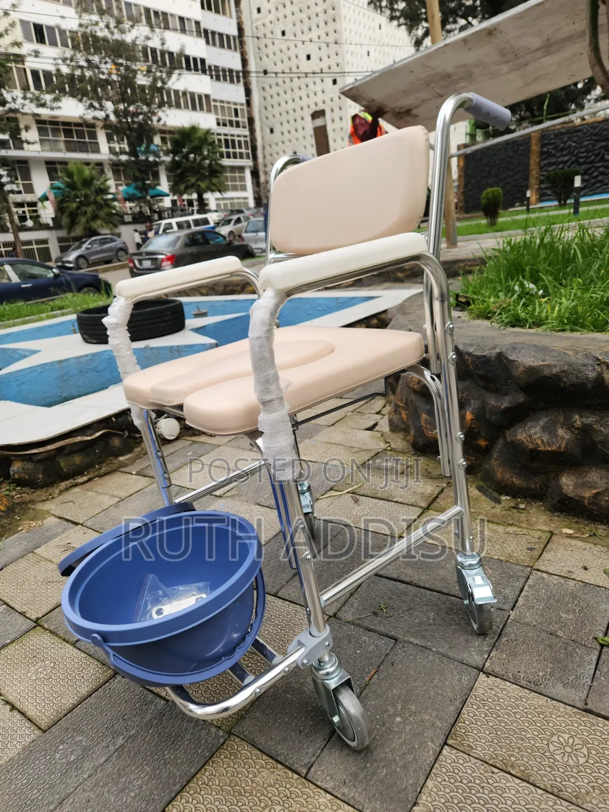 Featuring a U-Shaped Seat Opening and a Removable Bedpan for Hygiene
