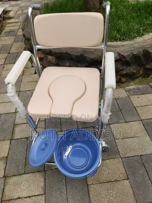 Bedside Commode Chair Shower Bathroom 01 3D Model New Toilet Seat