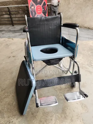 Euromed Toilet Shower Chair Can Be Used on the Toilet or With the Buil