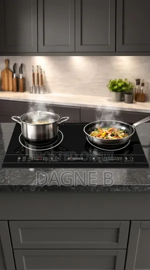 Touch Stove Roshan Double-Burner Stove ሮሻን ተች ስቶቭ ባለ 2