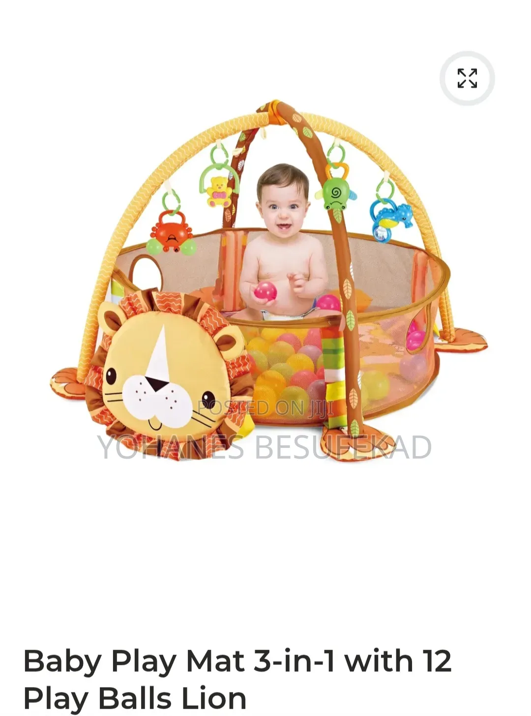 3 in 1 Baby Play Gym Mat