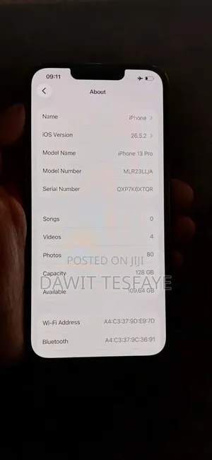 Apple iPhone 13 Pro 128 GB Black