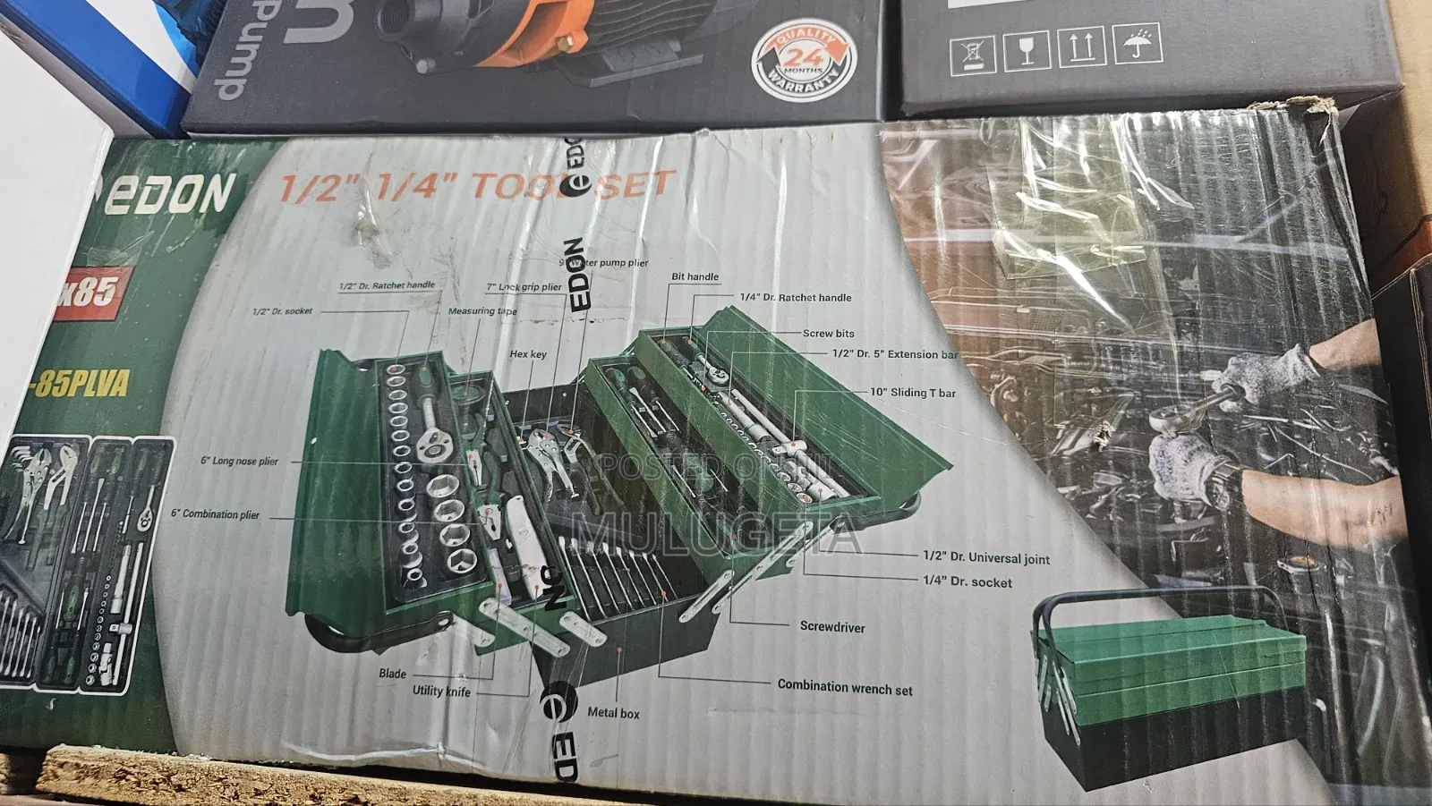 Tool Set With Box