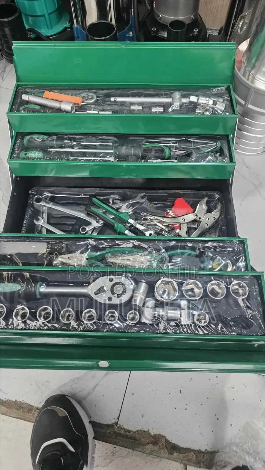 Tool Set With Box