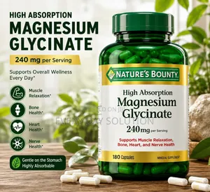 Original Nature's Bounty Magnesium Glycinate 240mg | High Absorption