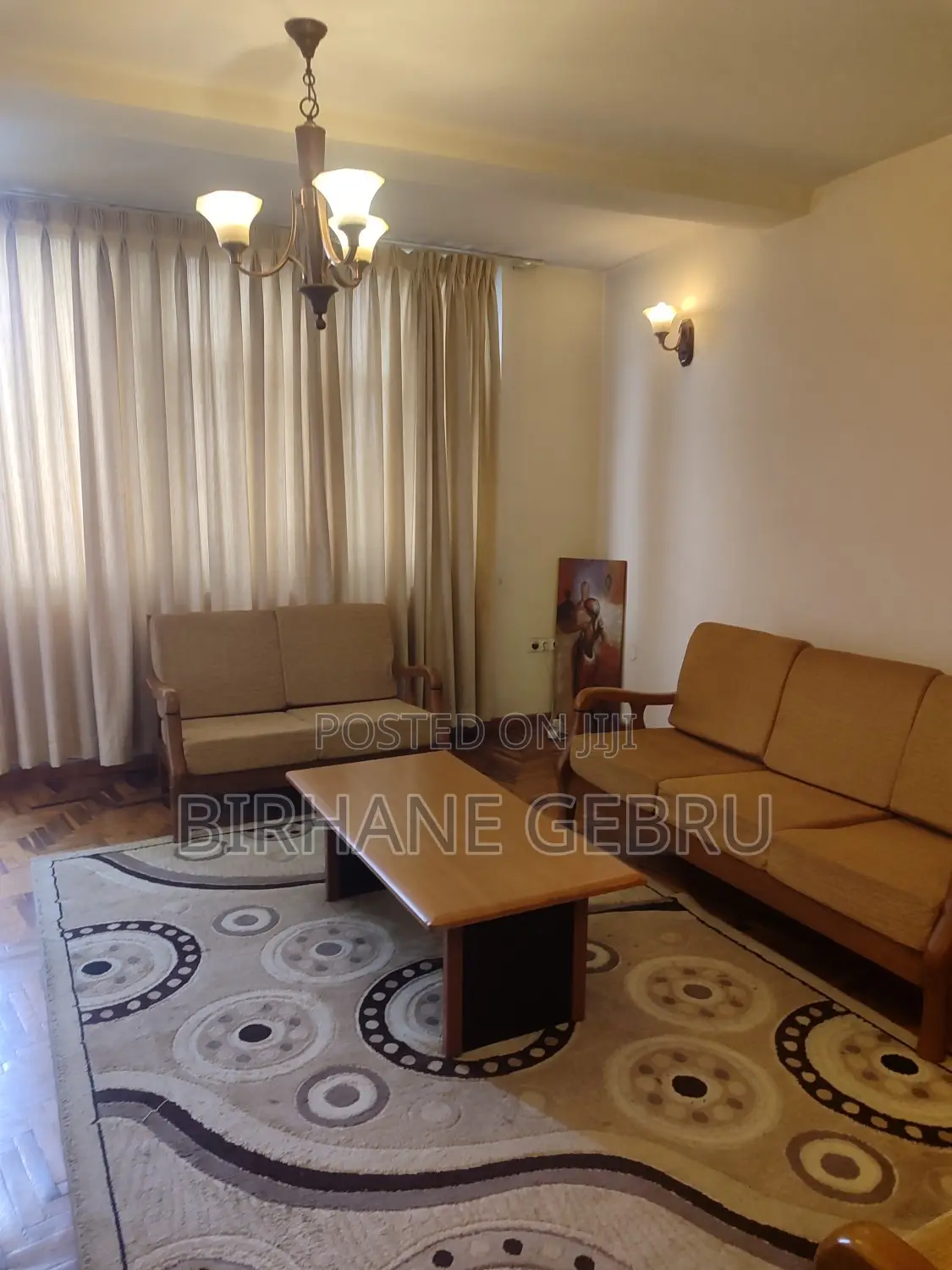 Furnished 1bdrm Apartment in Luxury Apartiment, Bole for rent