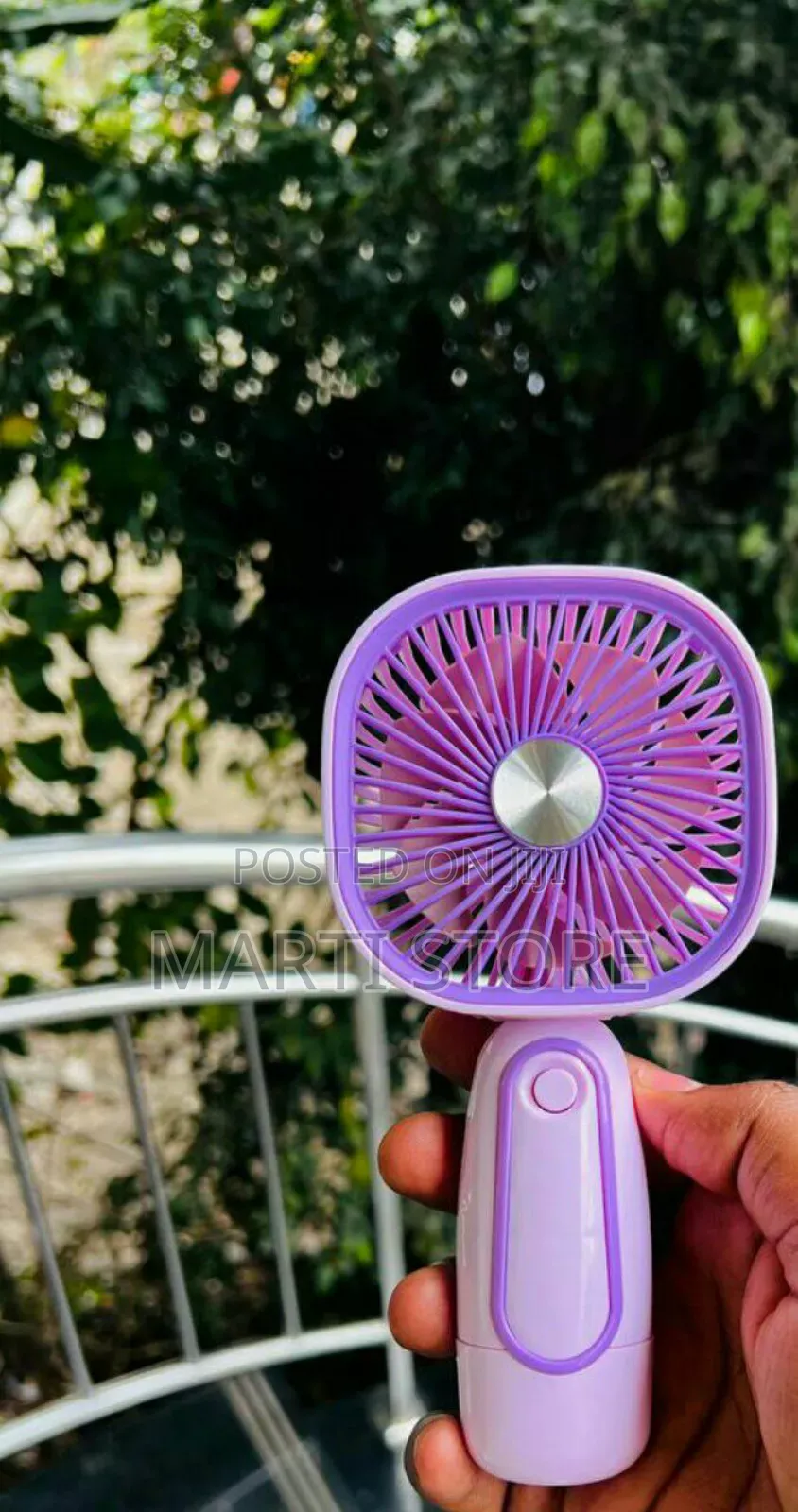 Rechargeable Mini Desktop Fan