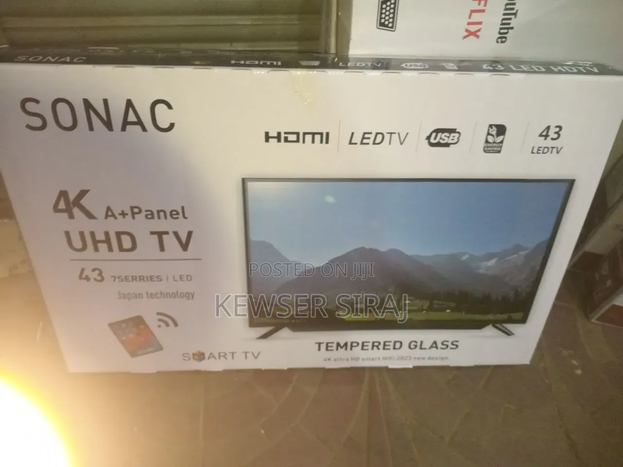 Sonac 43inch TV Smart Android TV