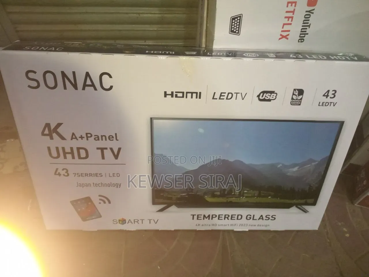 Sonac 43inch TV Smart Android TV