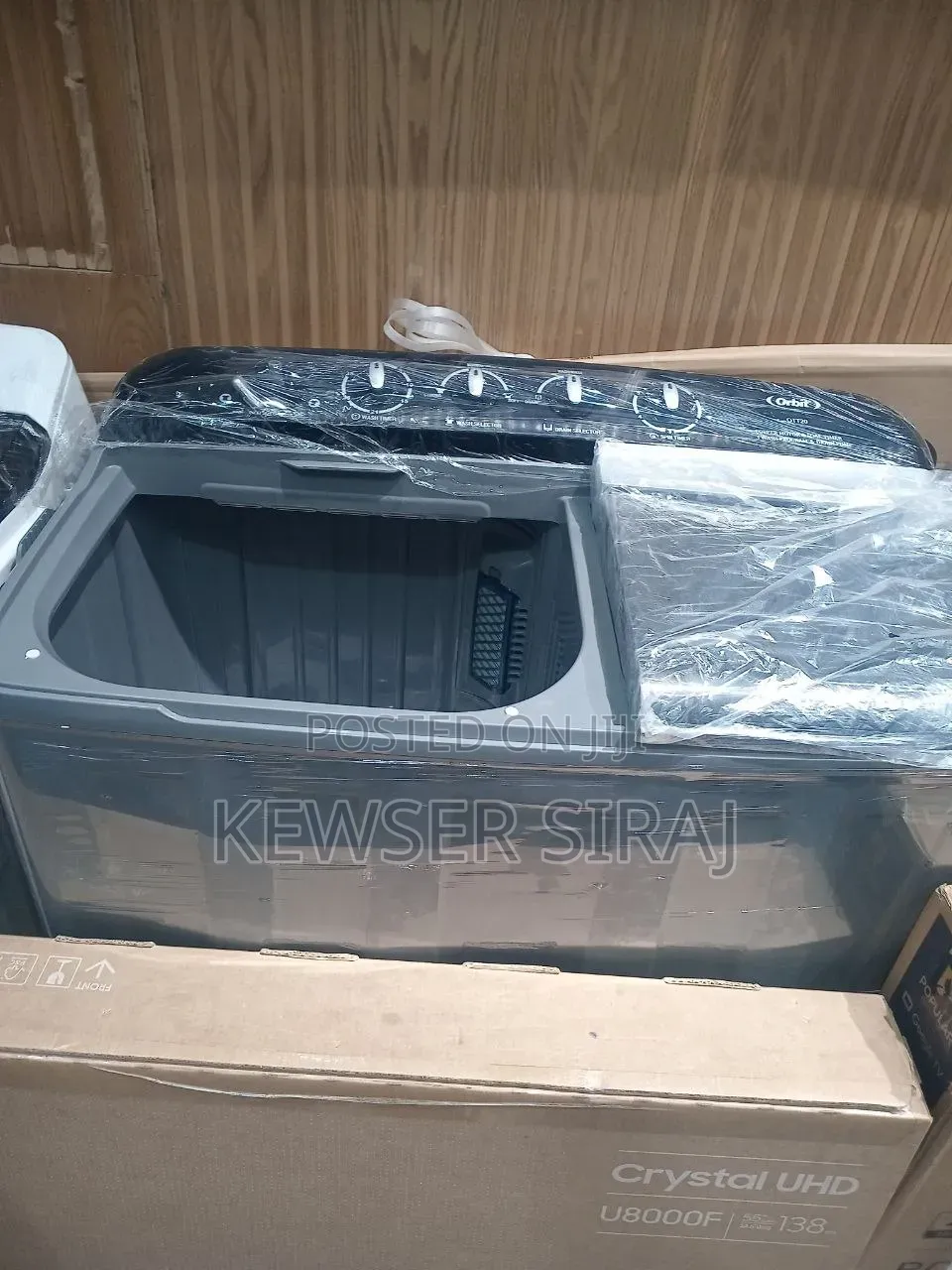 Orbit 20kg Washing Machine Manual System