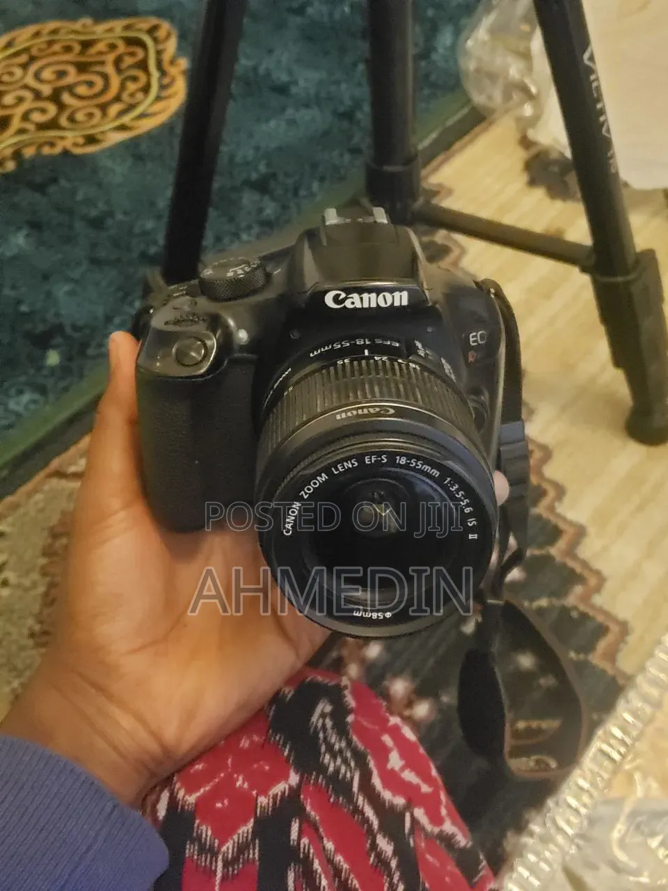 Canon Camera and Stand