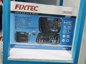 FIXTEC 134-Piece Socket Set