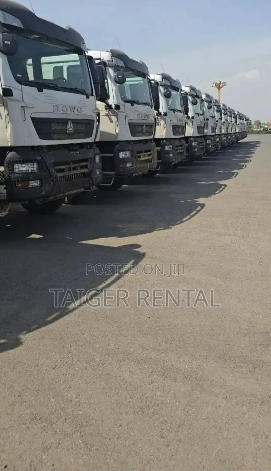 የከባድ መኪና ኪራይ – IVECO HOwo