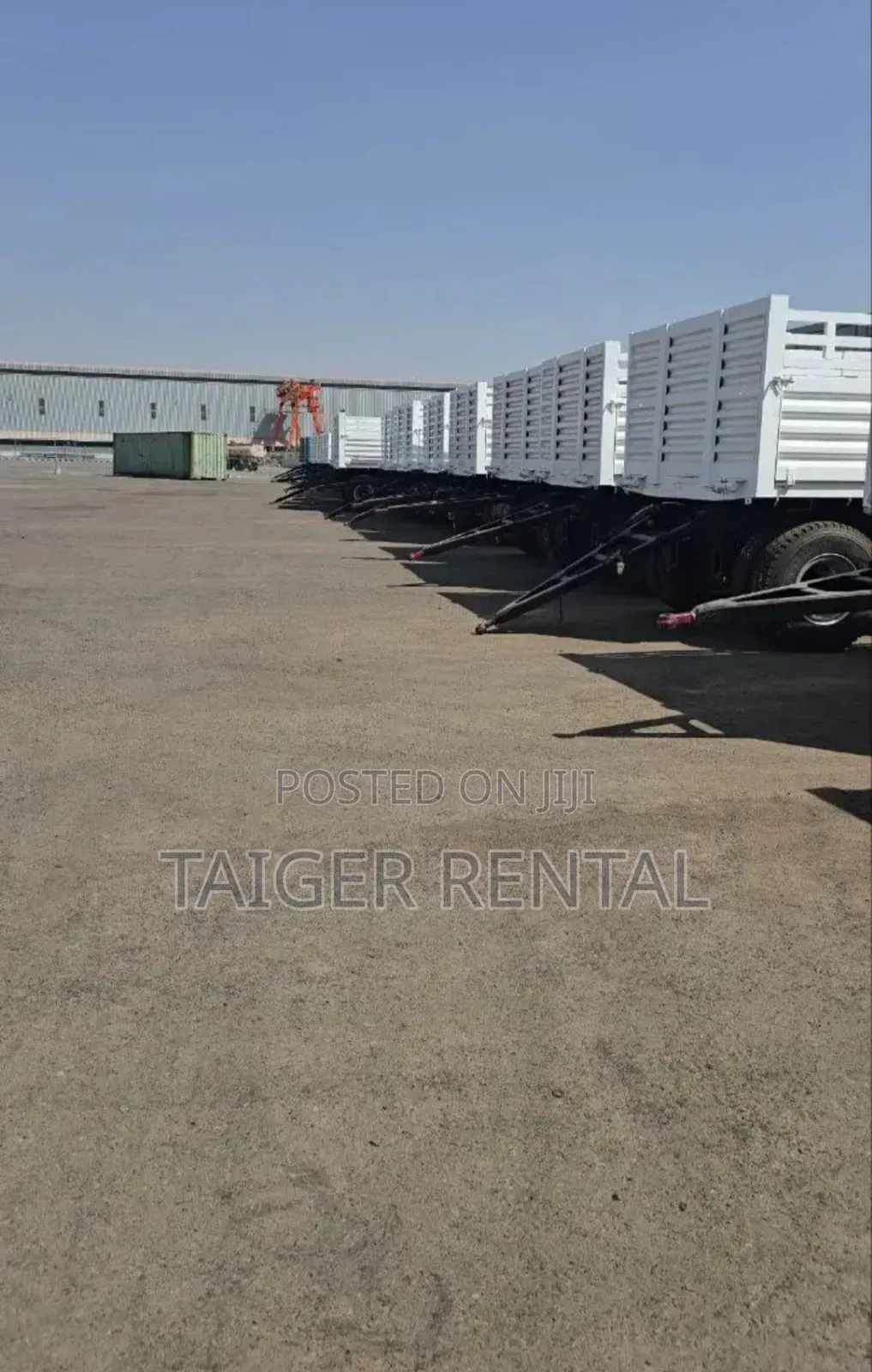 የከባድ መኪና ኪራይ – IVECO HOwo