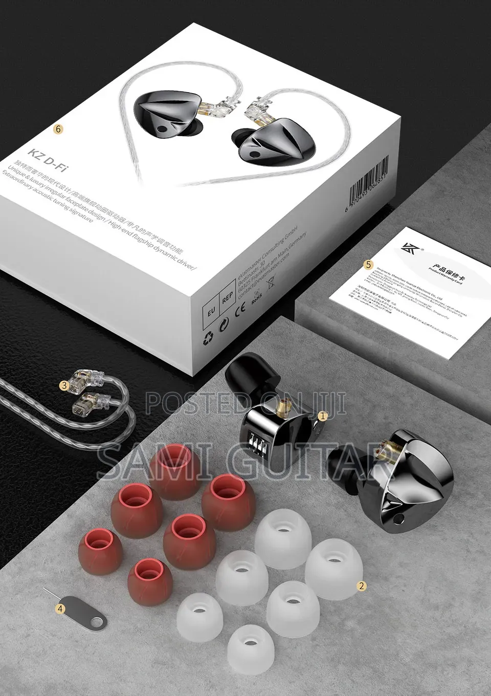 In Ear Monitor(IEM) FOR Gaming,musicians,DJs,guitar,keybord,drum