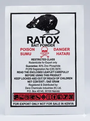 ራቶክስ (Ratox) የአይጥ መርዝ