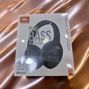 JBL Tune560BT Wireless Headphones by HARMAN–Pure Bass Sound Hands-Free