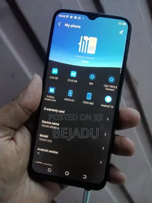 Tecno Spark 4 32 GB Black