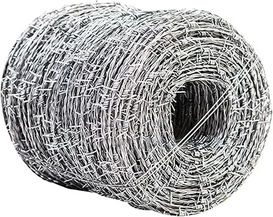 እነዚህ በጋልቫናይዝድ (Galvanized) ብረት የተሠሩ ባህላዊ ጠመዝማዛ (Twist) እሾህ ሽቦዎች