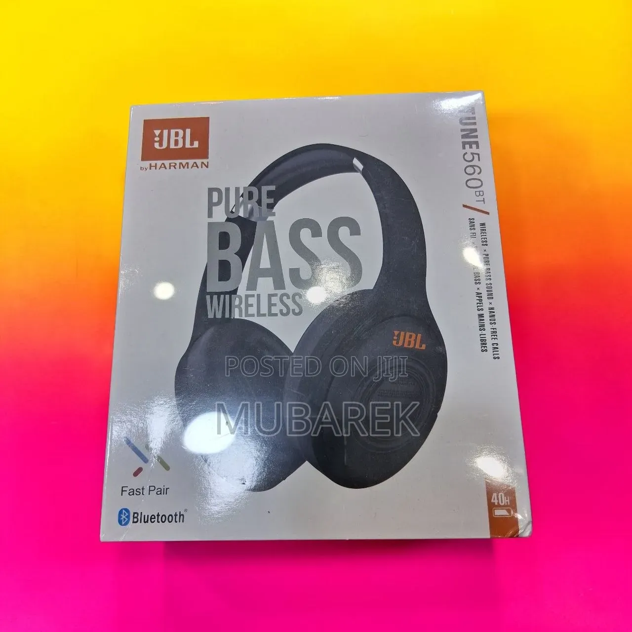 Limited Time Deal: JBL Tune 560BT on-Ear Headphones With Fast Pairing