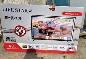 Life Star 43 Inch TV Full HD Smart SMAR – Android 16.0