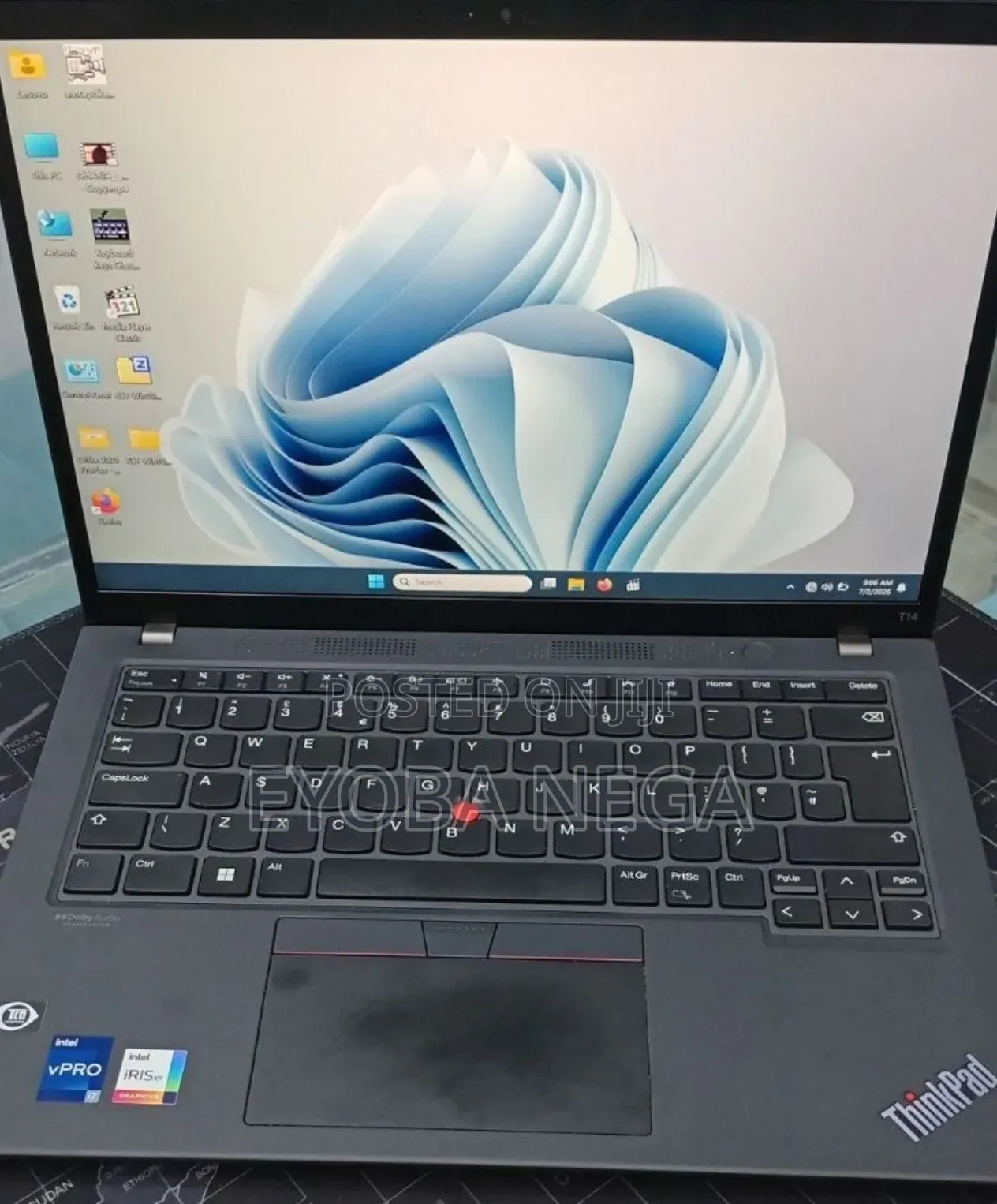New Laptop Lenovo ThinkPad T14 16GB Intel Core i7 SSD 256GB