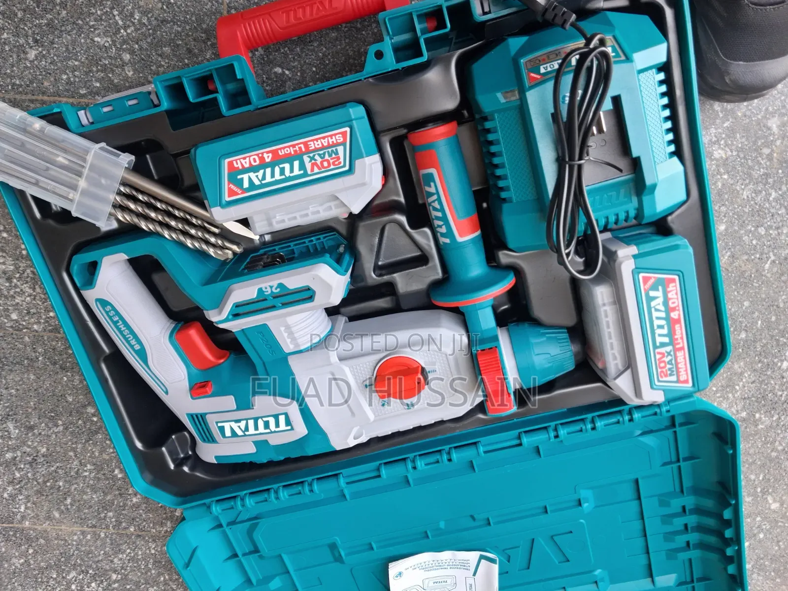 Total Cordless Rotary Hamemer Drill