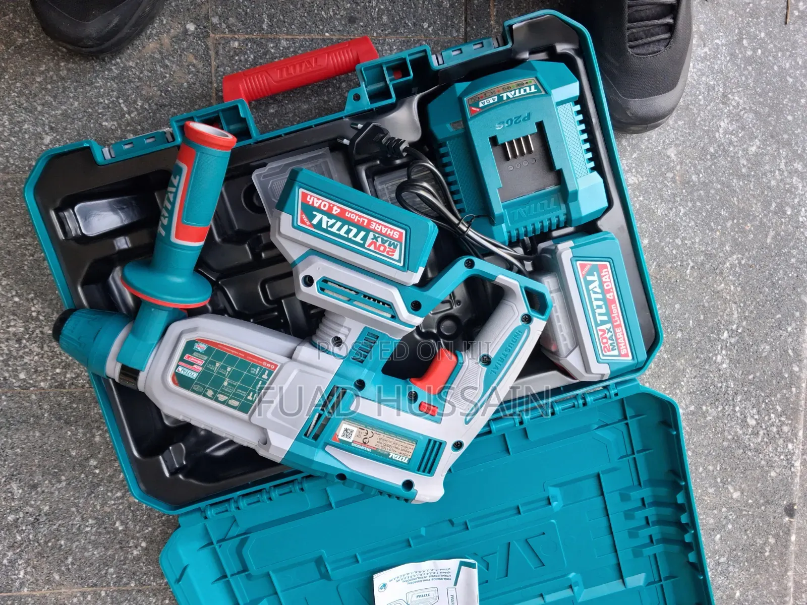 Total Cordless Rotary Hamemer Drill