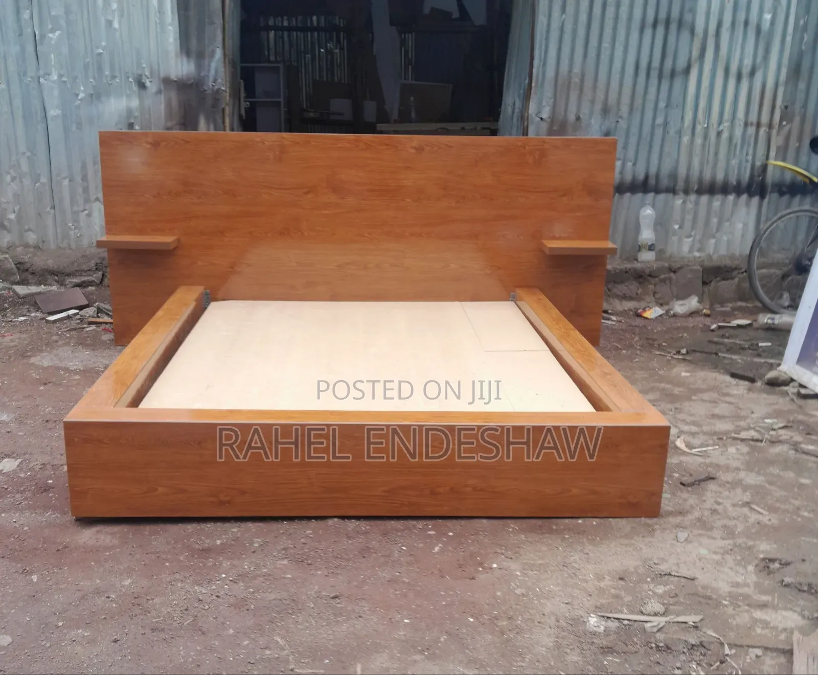 Modern Wooden Bed