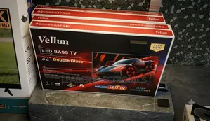 Vellum TV 32" LED TV Double Glass TV