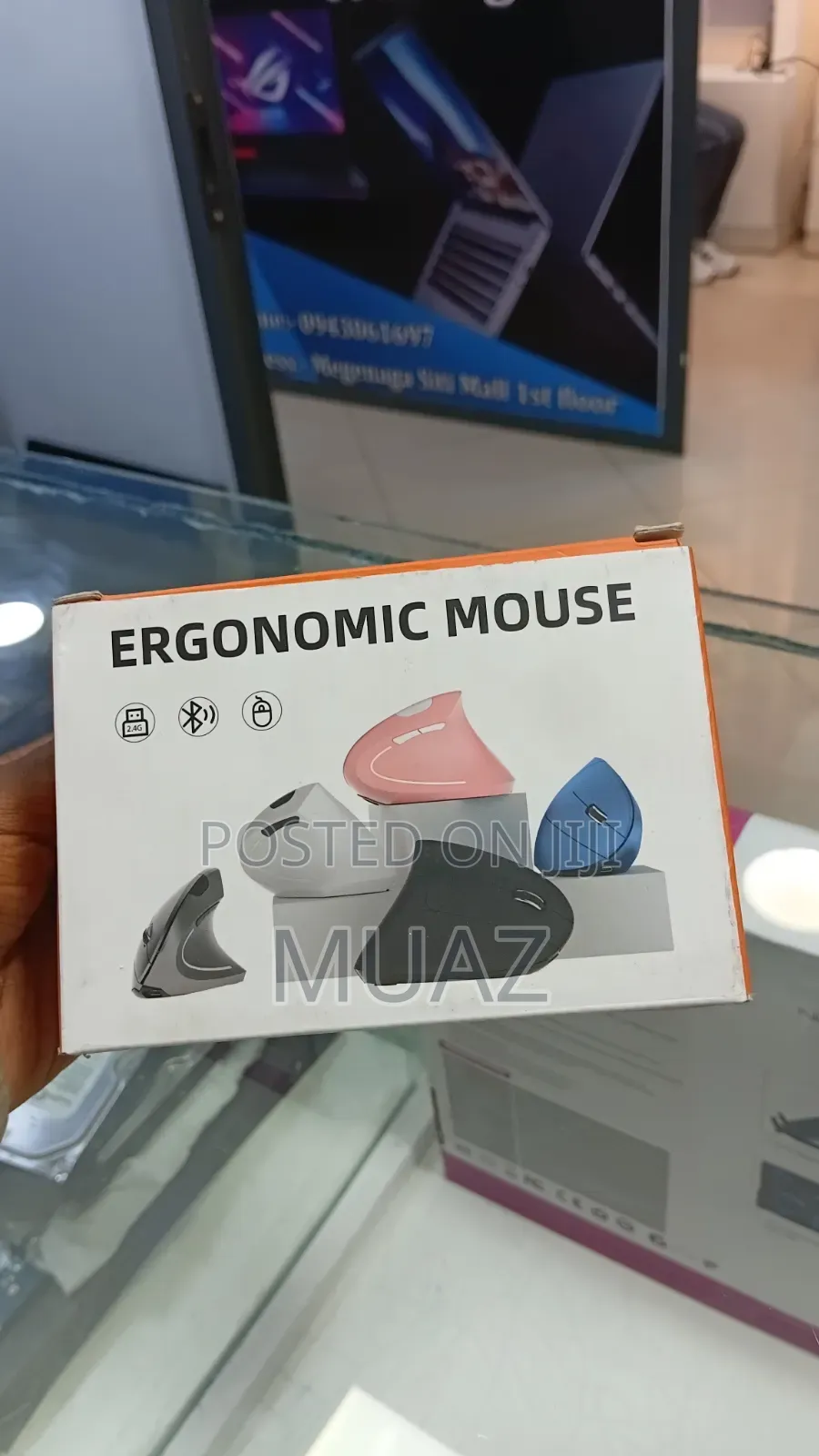 Wireless Ergonomic Mouse