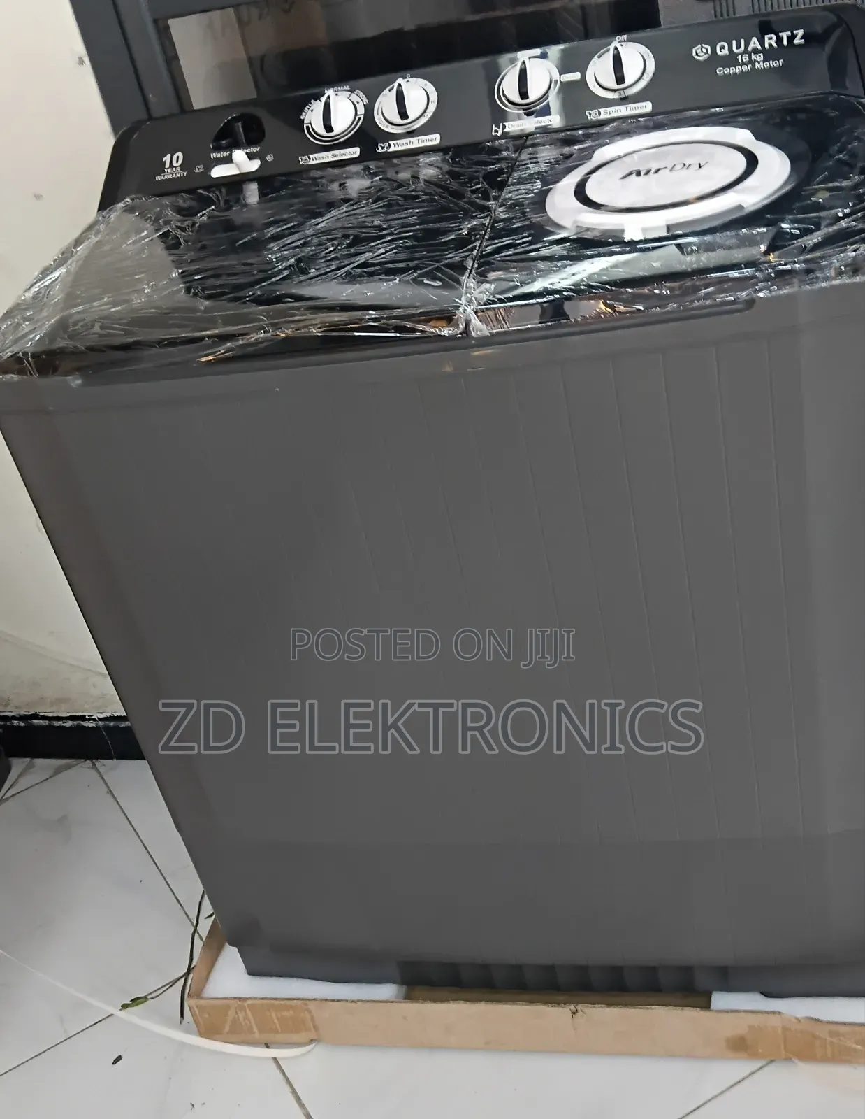 Quartz 16kg Washing Maschine Coppr Motr 35 Min