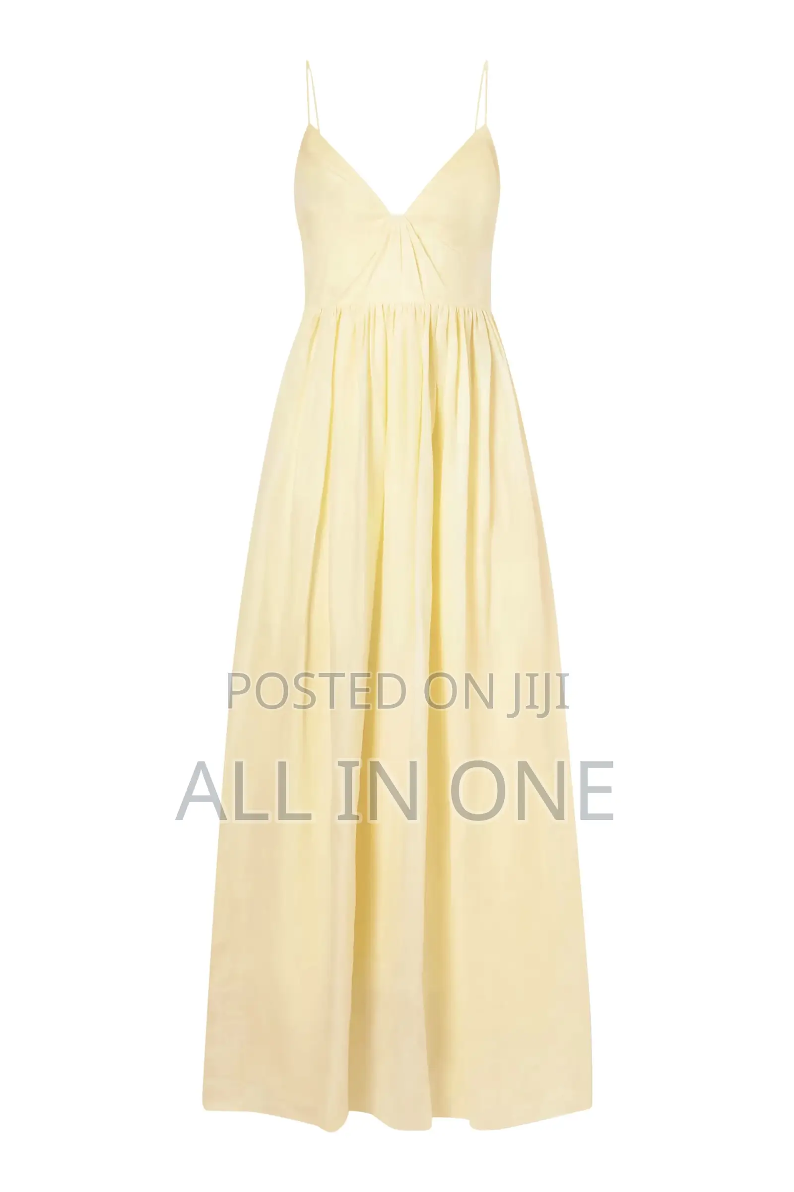 Light Yellow Long Dress