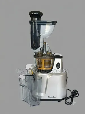 Silver Love Juicer Extractor – Powerful Juice Extraction for Fresh