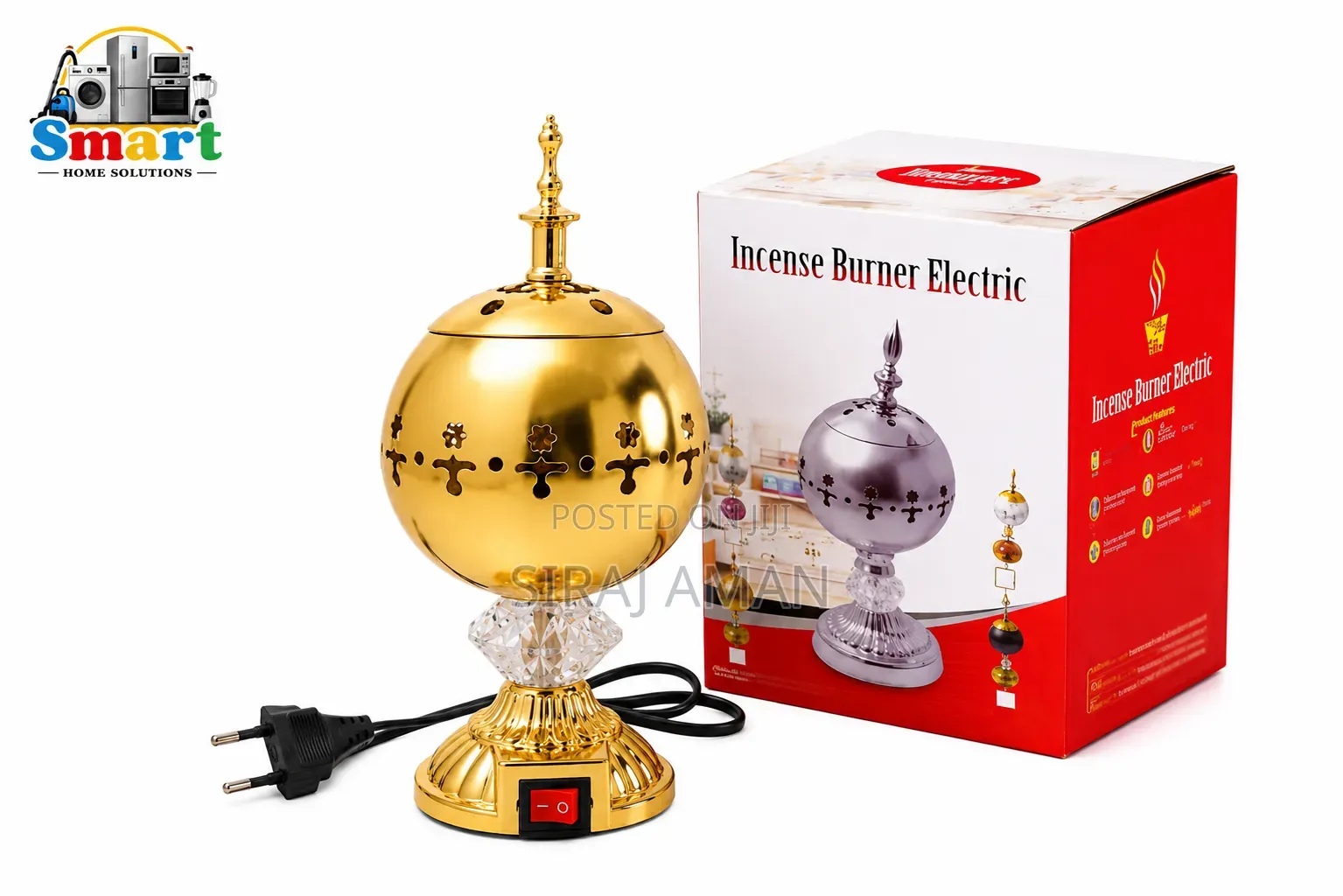 ዕጣን ማጨሻ/Incense Eletric Burner