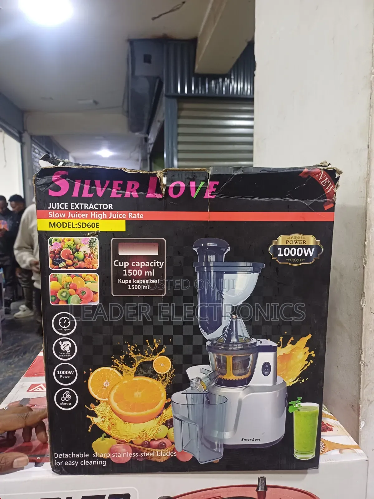 Silver Love Juice Extractor Machine