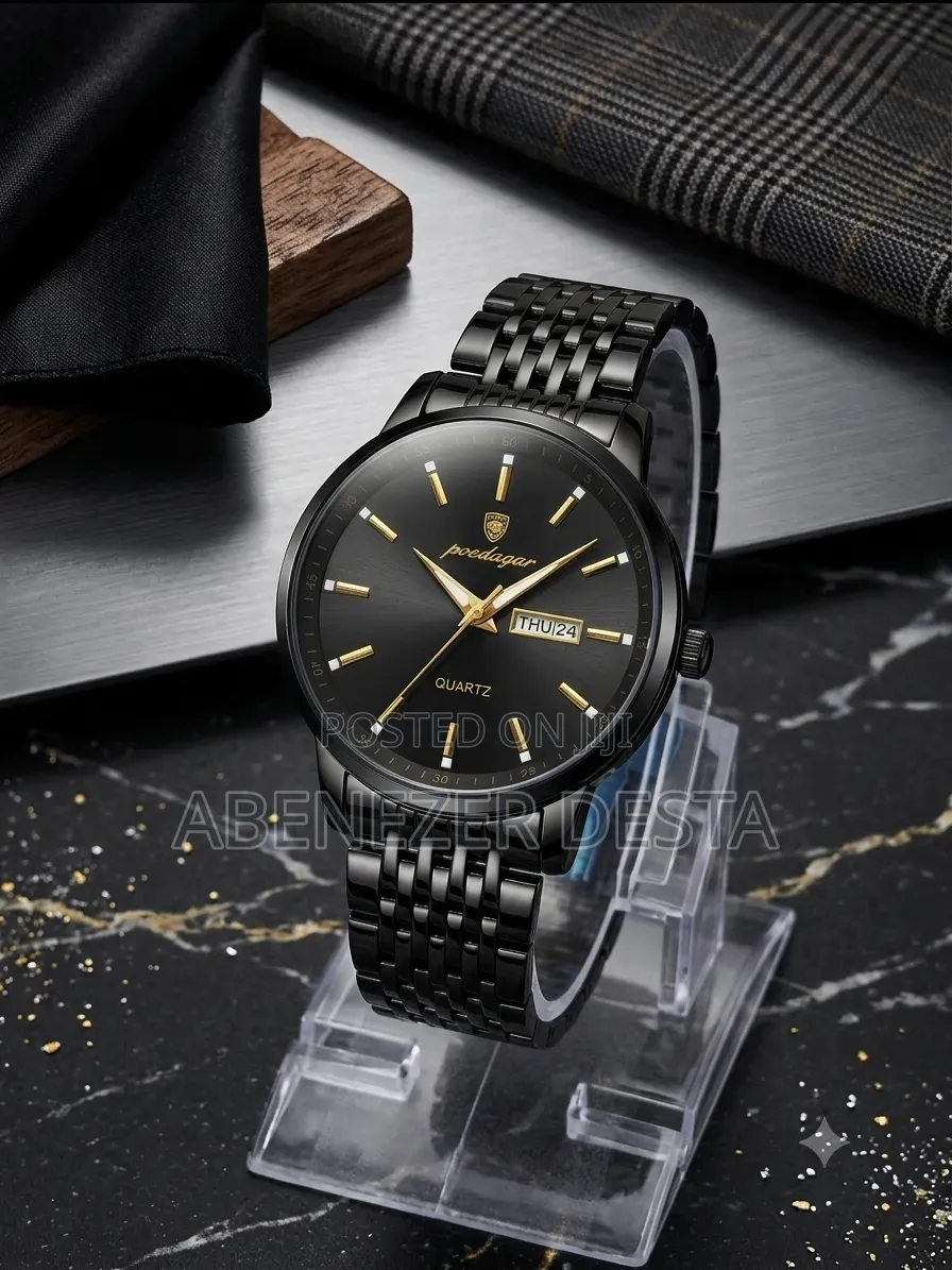 Poedagar Men Quartz and Luxury Watch