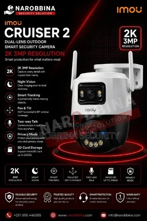 IMOU Cruiser 2 Dual-Lens Outdoor Smart Security Camera