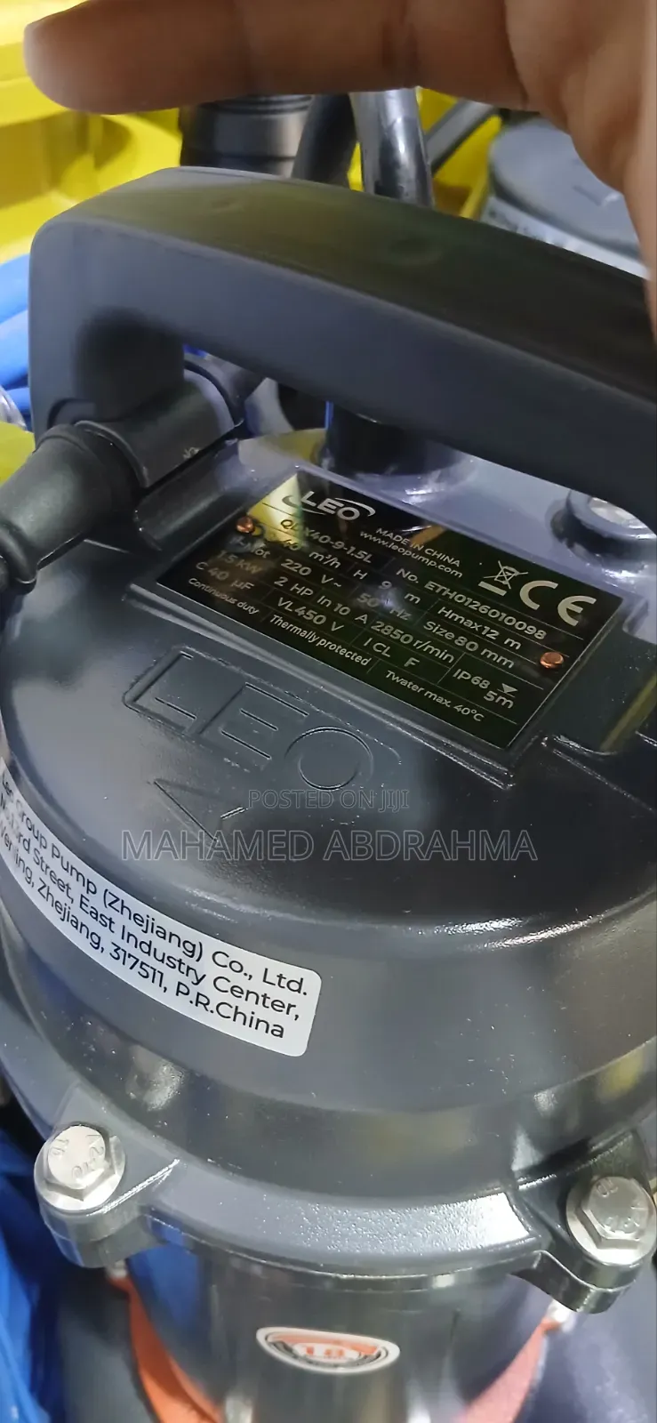 Leo2hp Submersible Pump