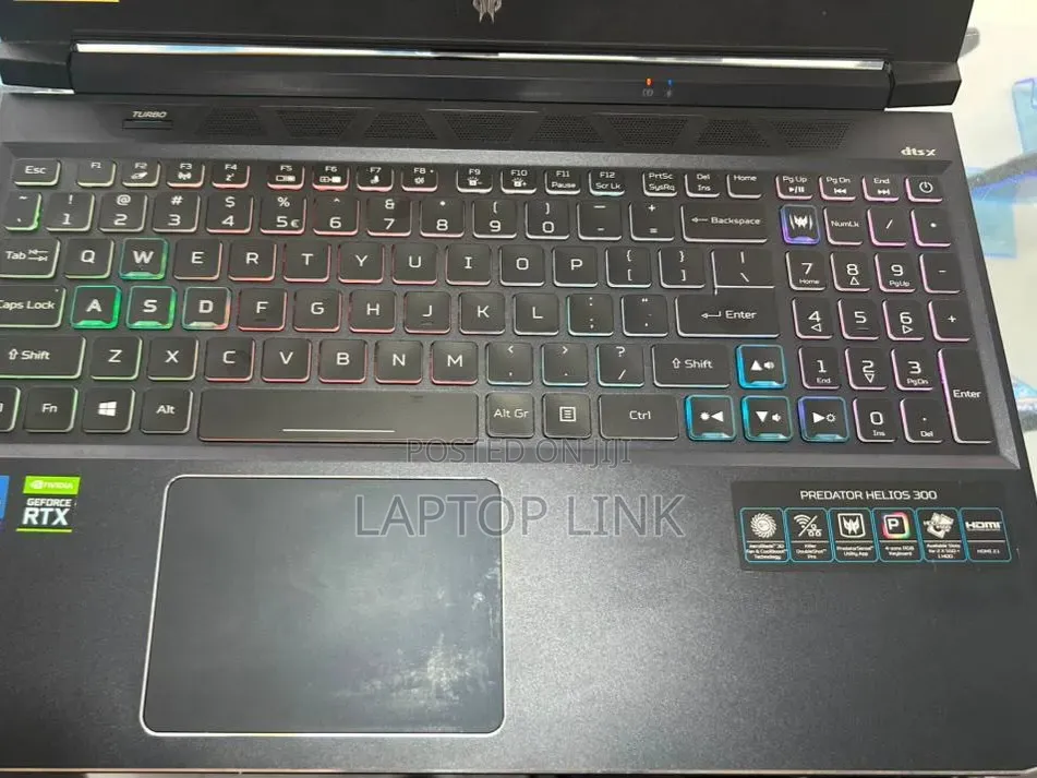 New Laptop Acer Predator Helios 300 16GB Intel Core i9 SSD 512GB